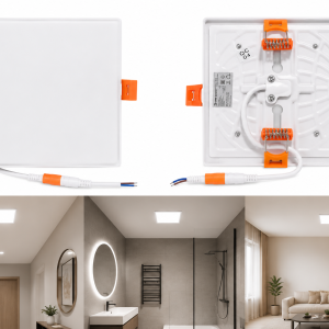 Քառակուսի ներկառուցվող led պանել 9w | 10×10 սմ | 6500k g 54—(կոդ 0128)