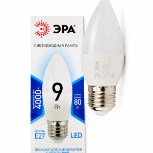 led Լամպ «ЭРА» e27, 9w, 4000k—(կոդ 0110)