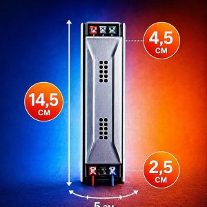 12v 100w led Սնուցման Բլոկ Մետաղական Կորպուս g 292 —(կոդ 0093)