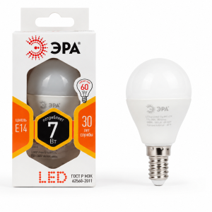 era led Լամպ e14 7w 2700k – 560 Լմ—(կոդ 0105)