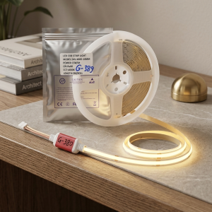 led cob ժապավեն 24v (5մ, 4000k, 15w/m) g389—(կոդ 0238)