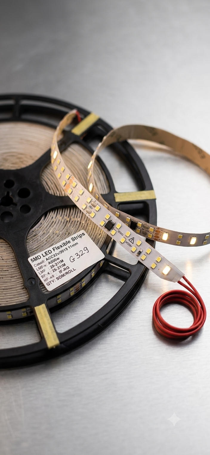 Ճկուն led Ժապավեն (smd 2835) – 220v | 50 Մետր (Ռոլոն) —(կոդ 0241)