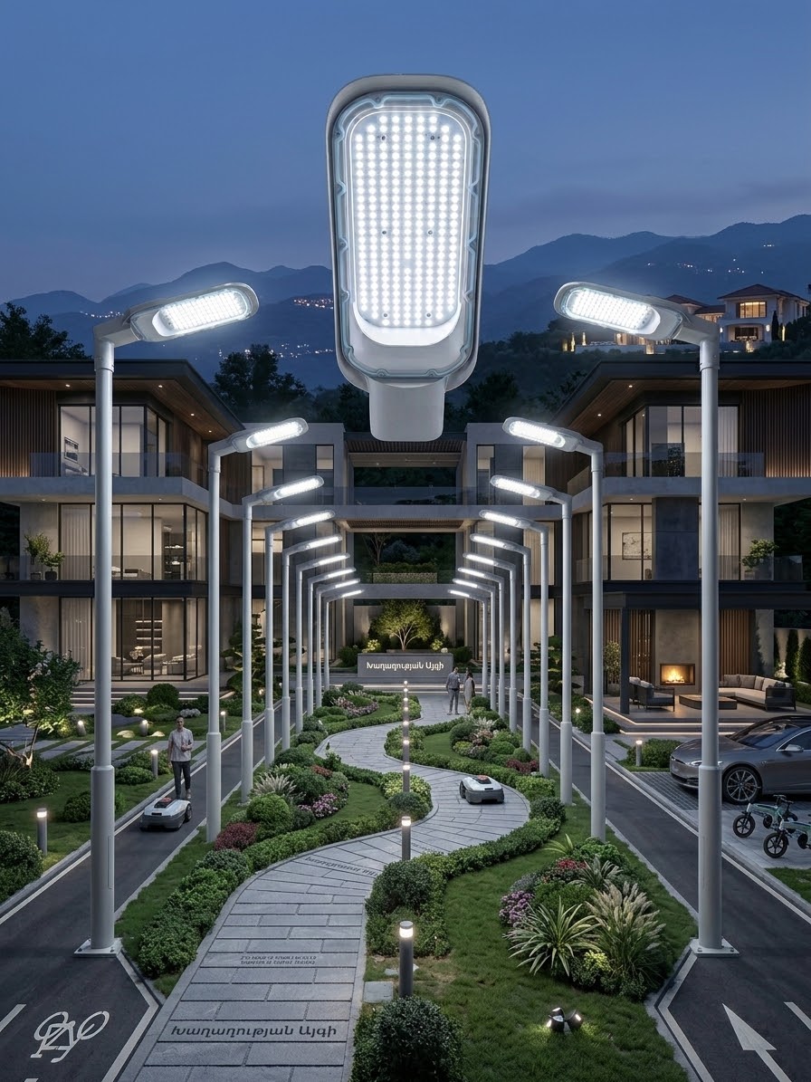 LED Փողոցային Լուսարձակ 200W, 6500K Սառը Սպիտակ (IP65) G-543 (կոդ-0251) - Image 3